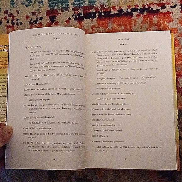 HARRY POTTER AND THE CURSED CHILD PARTS ONE & TWO SPECIAL REHEARSAL EDITION - Picture 3 of 7